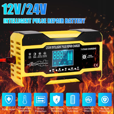 Microprocessor Controlled 150AH Lead Acid Battery Charger With LED Display